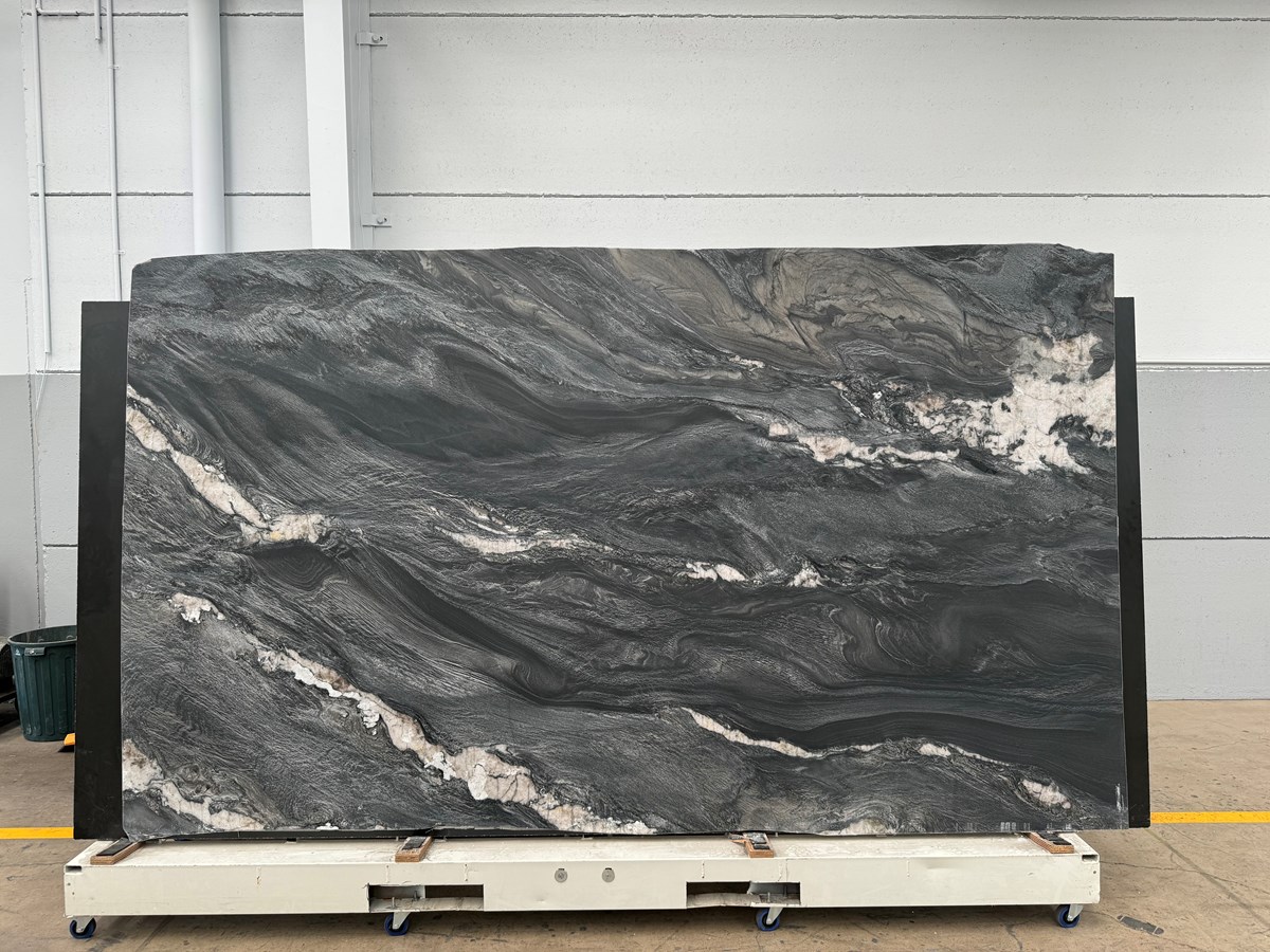 Black Tempest Leathered (Quartzite)